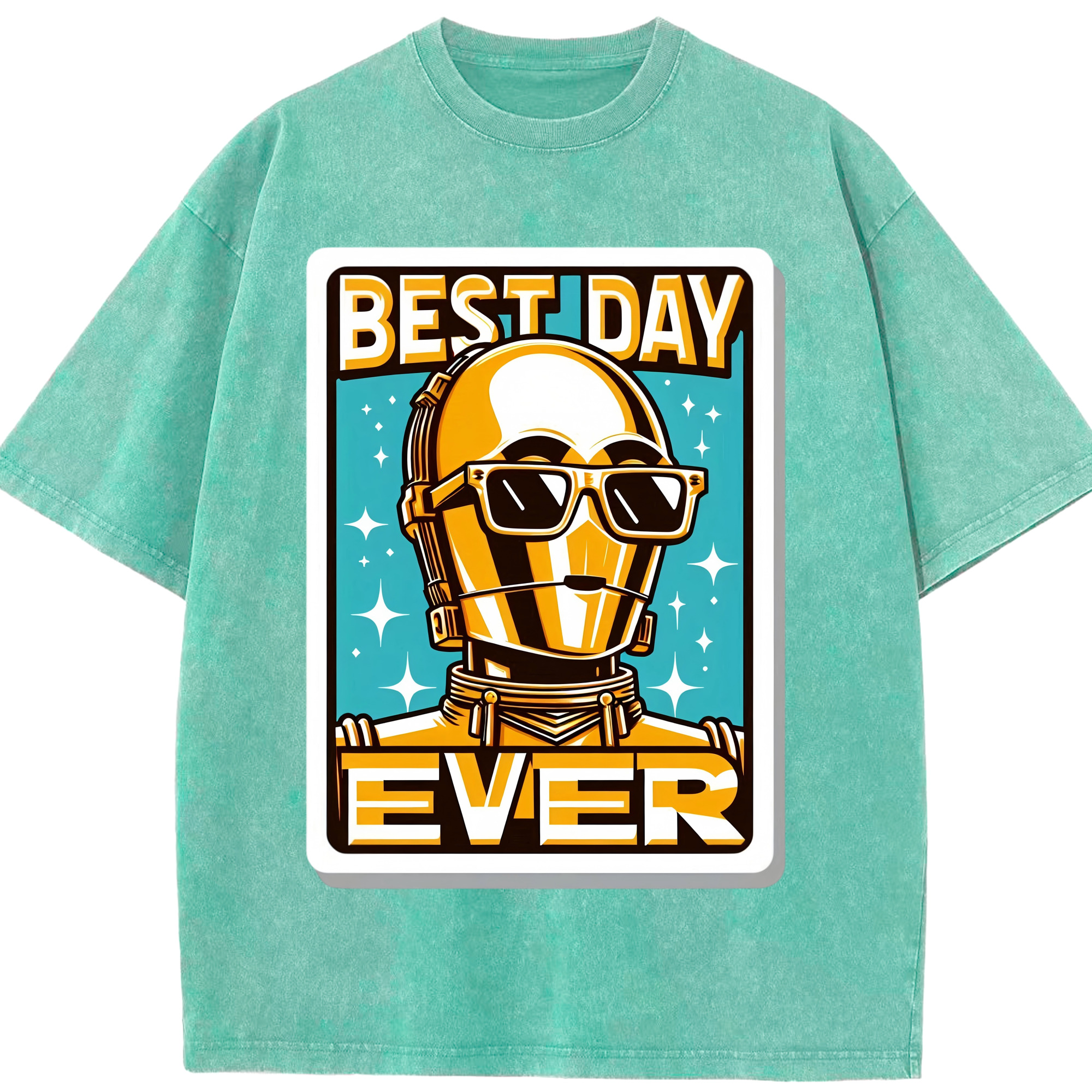 （画像用） スター・ウォーズ Star Wars 綿100% ヴィンテージ風 半袖Tシャツ（フロントプリント）